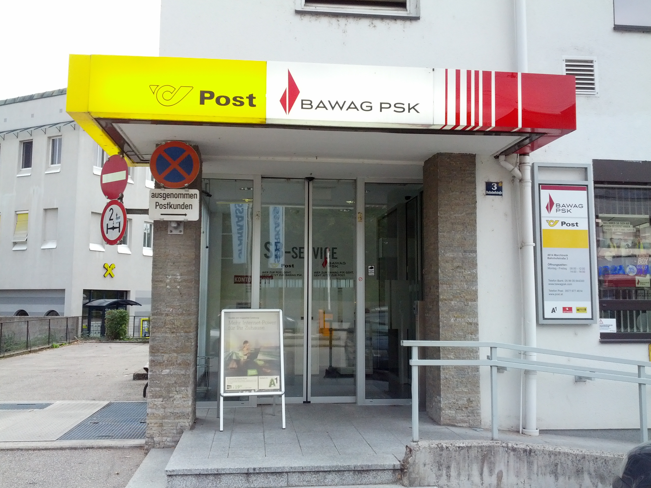 BAWAG P.S.K. Bank für Arbeit und Wirtschaft und Österreichische Postsparkasse AG Filiale Marchtrenk (Postservice)