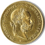 4 Gulden Münze - Vorderseite